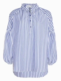 Kell Shirt Stripe Blue