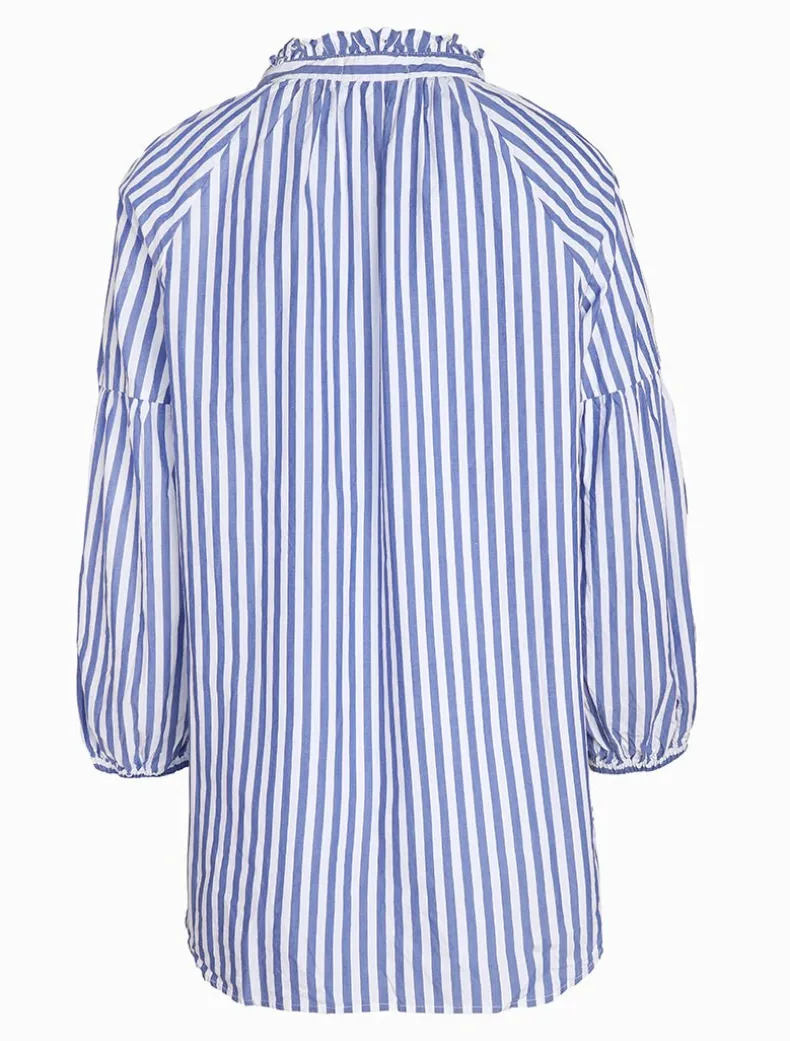 Kell Shirt Stripe Blue