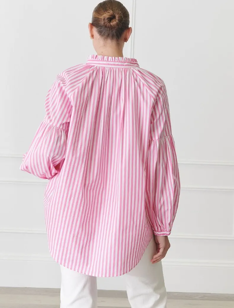 Kell Shirt Stripe Pink