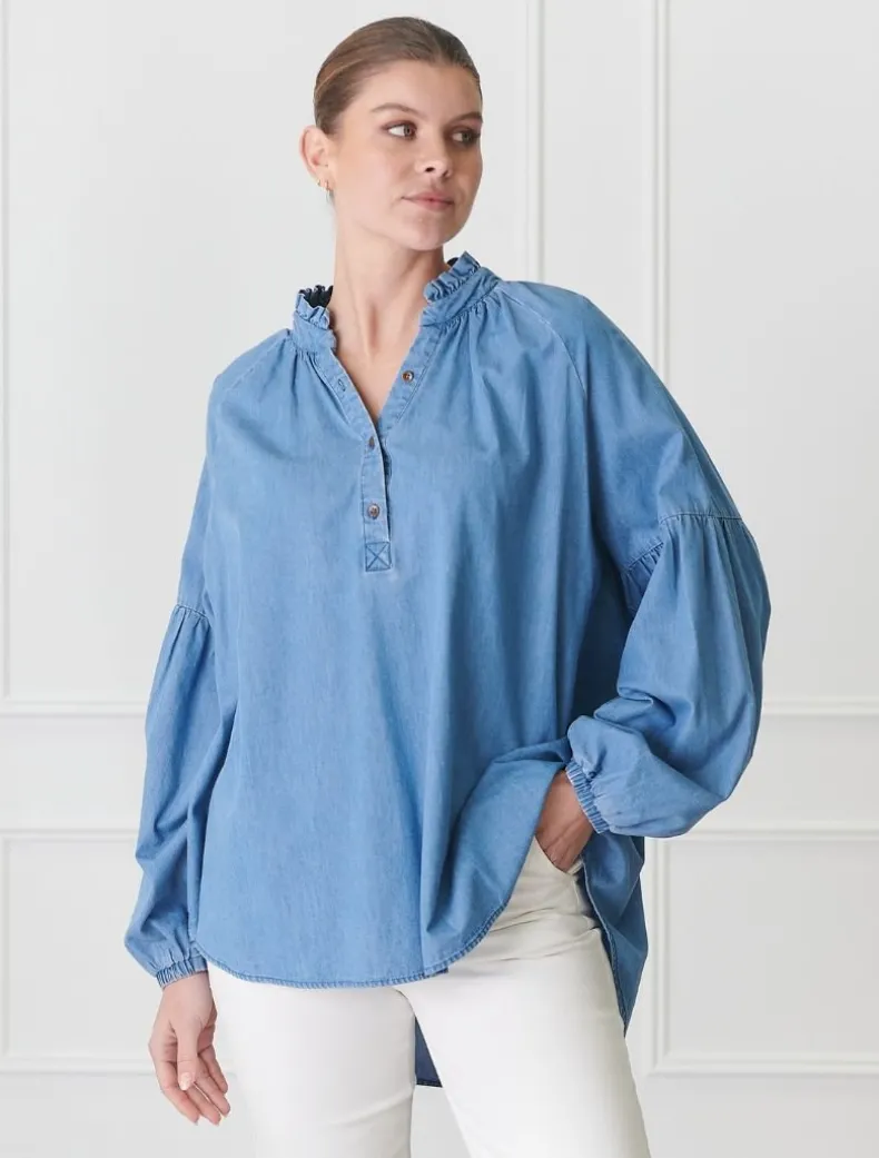 Kell Shirt Summer Wash Denim
