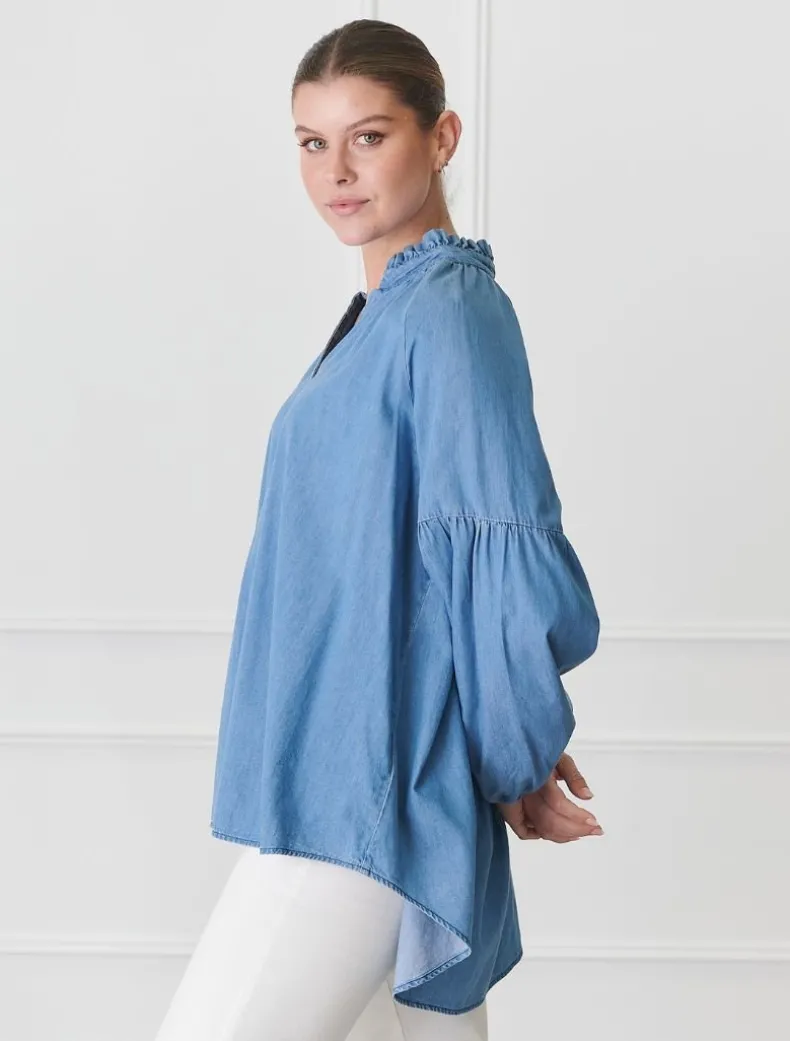 Kell Shirt Summer Wash Denim