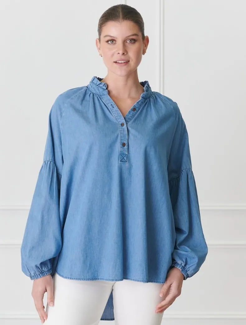 Kell Shirt Summer Wash Denim