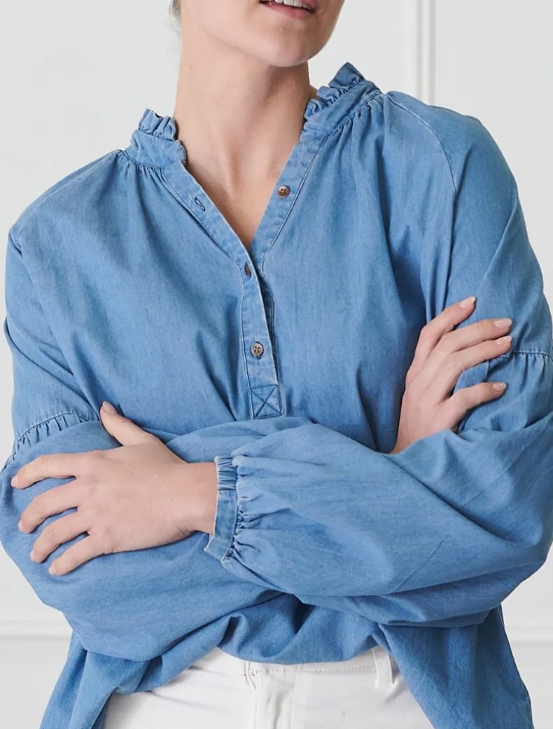 Kell Shirt Summer Wash Denim