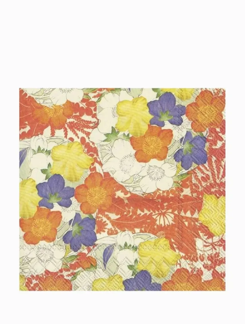 Kimono Flowers Lunch Napkins 20pk