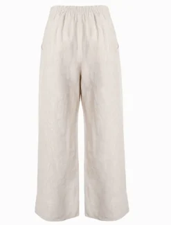 Kirsty Linen Pant Oatmeal - FINAL SALE