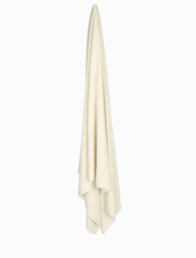 Lancaster Wool Throw Cream