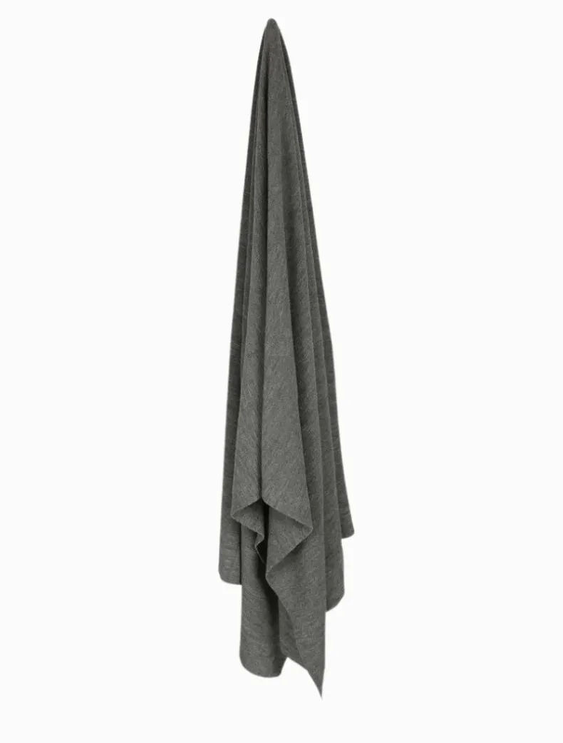 Lancaster Wool Throw Grey
