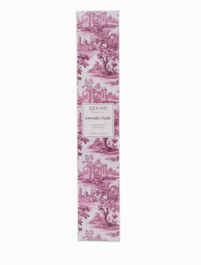 Lavender Fields Drawer Liners