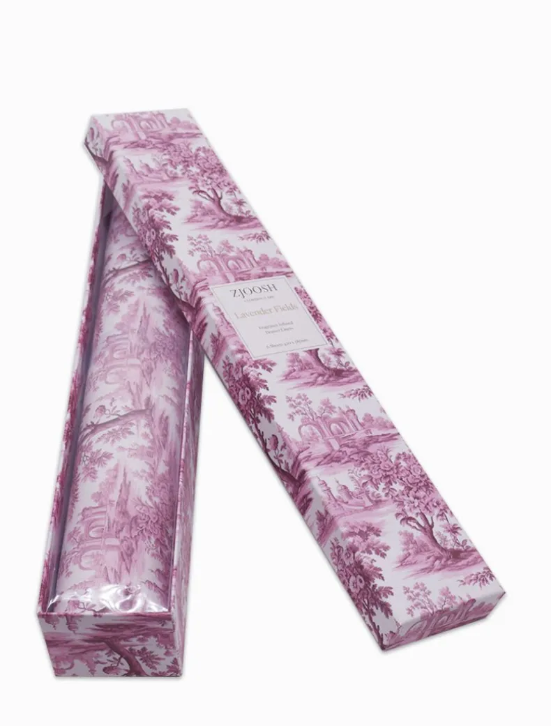 Lavender Fields Drawer Liners
