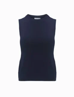 Layla Knit Tank Navy- FINAL SALE