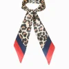 Leopard Narrow Scarf