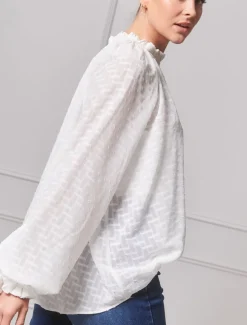 Lila Top White - FINAL SALE