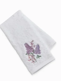 Lilac Bouquet Hand Towel