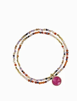 Lilac Summer Bracelet