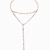Lilac Summer Double Length Necklace