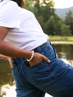 Lisa Wide Leg Jean Indigo