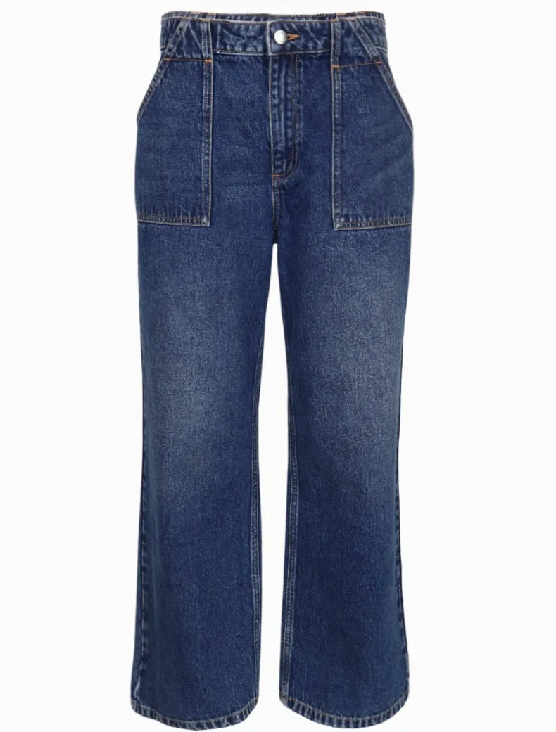 Lisa Wide Leg Jean Indigo