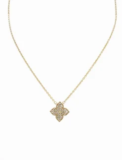 Lotus Necklace Gold