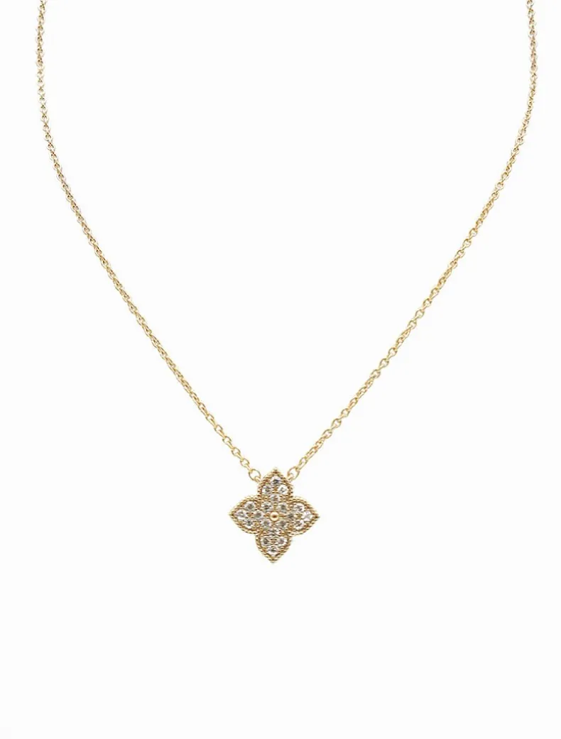 Lotus Necklace Gold