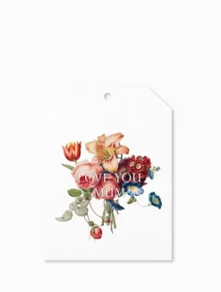 Love Mum Bouquet Tag