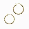 Lucienne Bamboo Hoops Gold