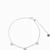 Lucienne Cubic Zirconia Spaced Bracelet Rhodium