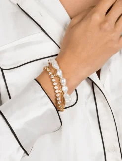 Lucienne Cubic Zirconia Tennis Bracelet Gold
