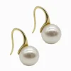 Lucienne Pearl Hooks Gold Large