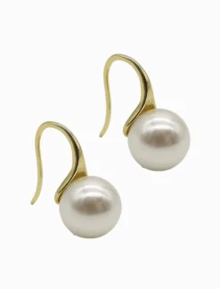 Lucienne Pearl Hooks Gold Large