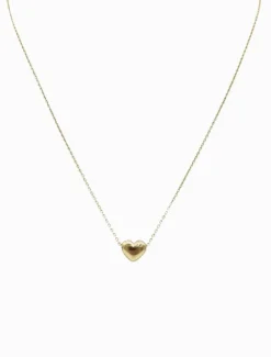 Lucienne Tiny Heart Necklace Gold