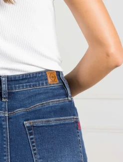 Madison Denim Skirt Indigo