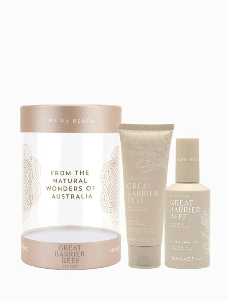 Maine Beach Great Barrier Reef Natural Wonders Gift Set