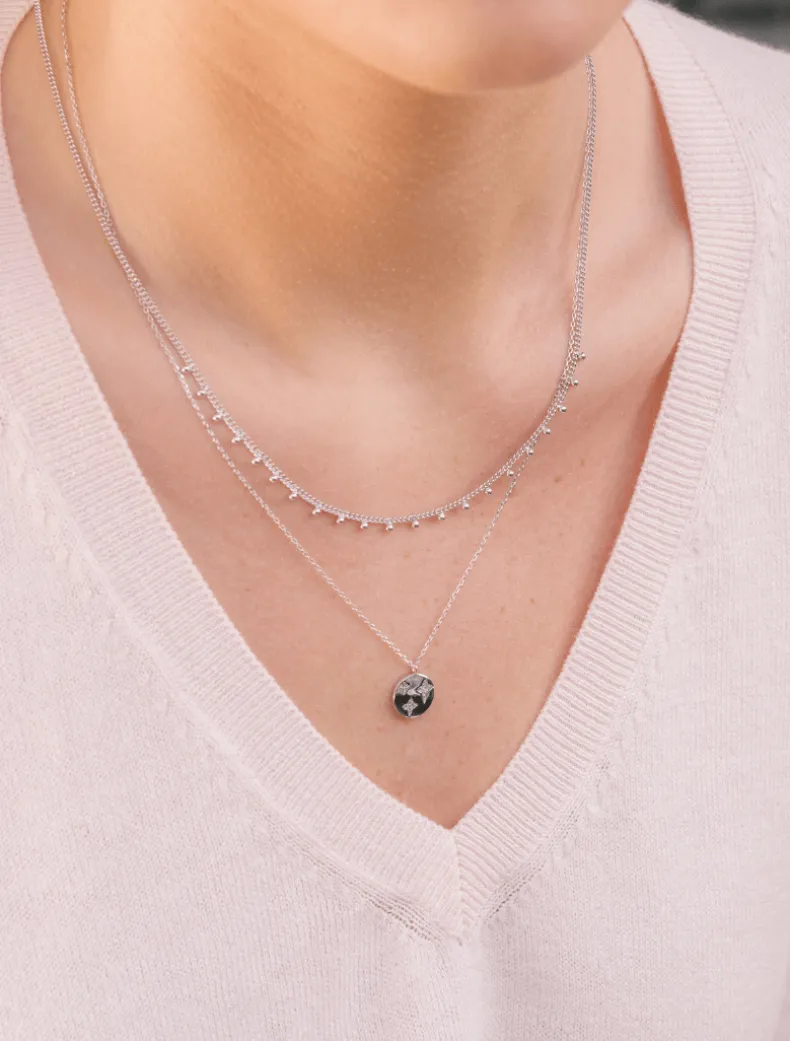 Medina Necklace Silver