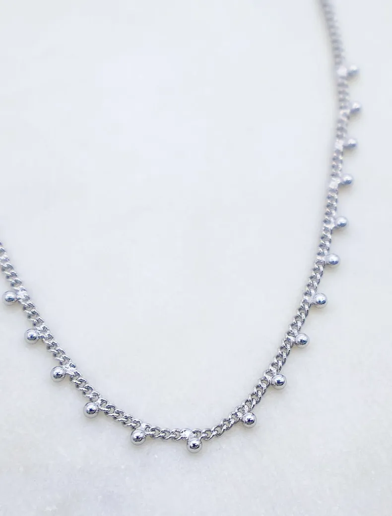 Medina Necklace Silver