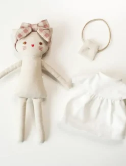 Mini Lilly Kitty Ivory Rose