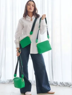 Missy Hugo Cross Body Bag Emerald