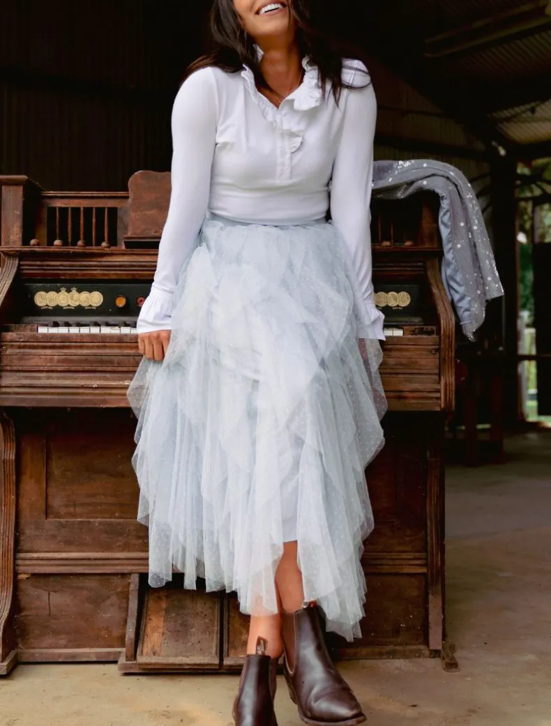 Misty Skirt Blue