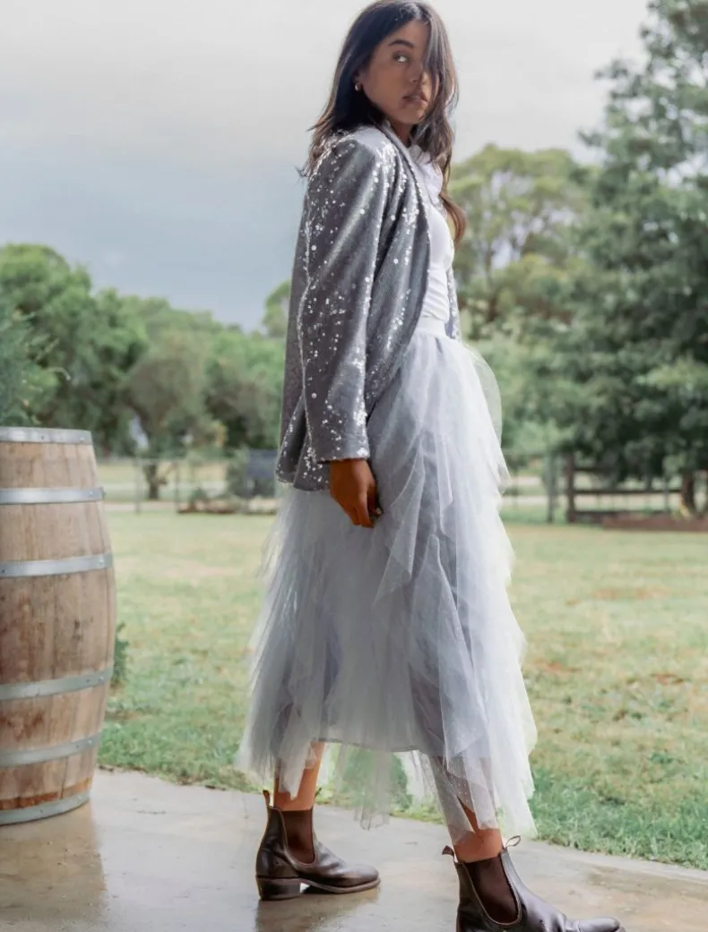 Misty Skirt Blue