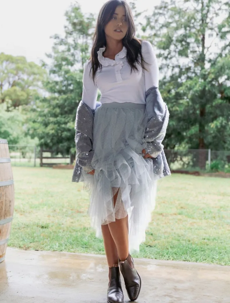 Misty Skirt Blue