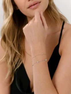 Multi Shape Bracelet Rhodium