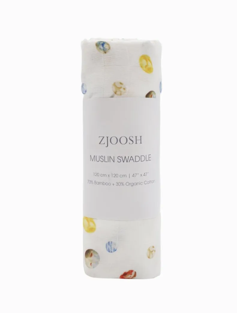 Muslin Swaddle Planets
