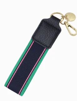 Odie Keyring Navy Green