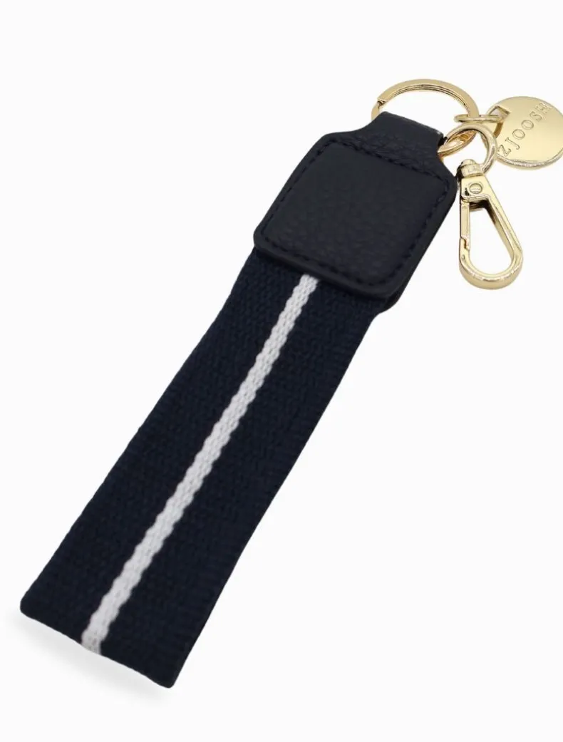 Odie Keyring Navy White