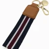 Odie Keyring Navy White Red
