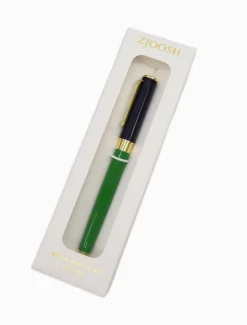 Paige Pen Navy Green