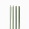 Pale Eucalypt 30cm Dinner Candle (Pack of 4)