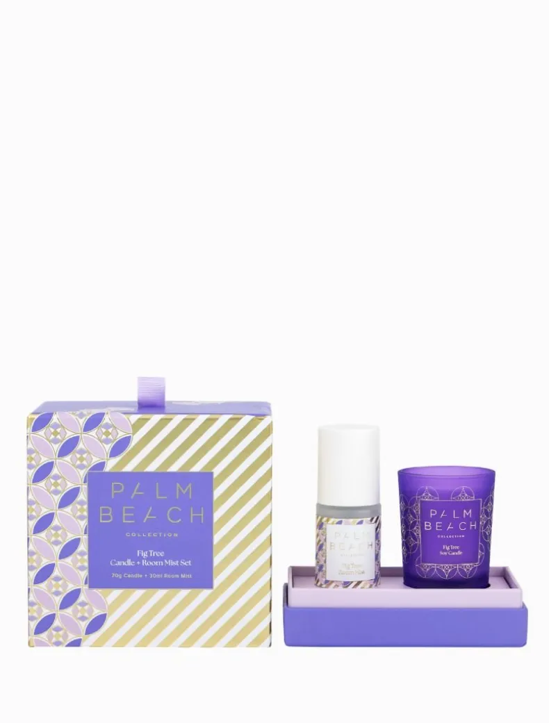 Palm Beach Candle and Room Mist Set Fig Tree - FINAL SALE