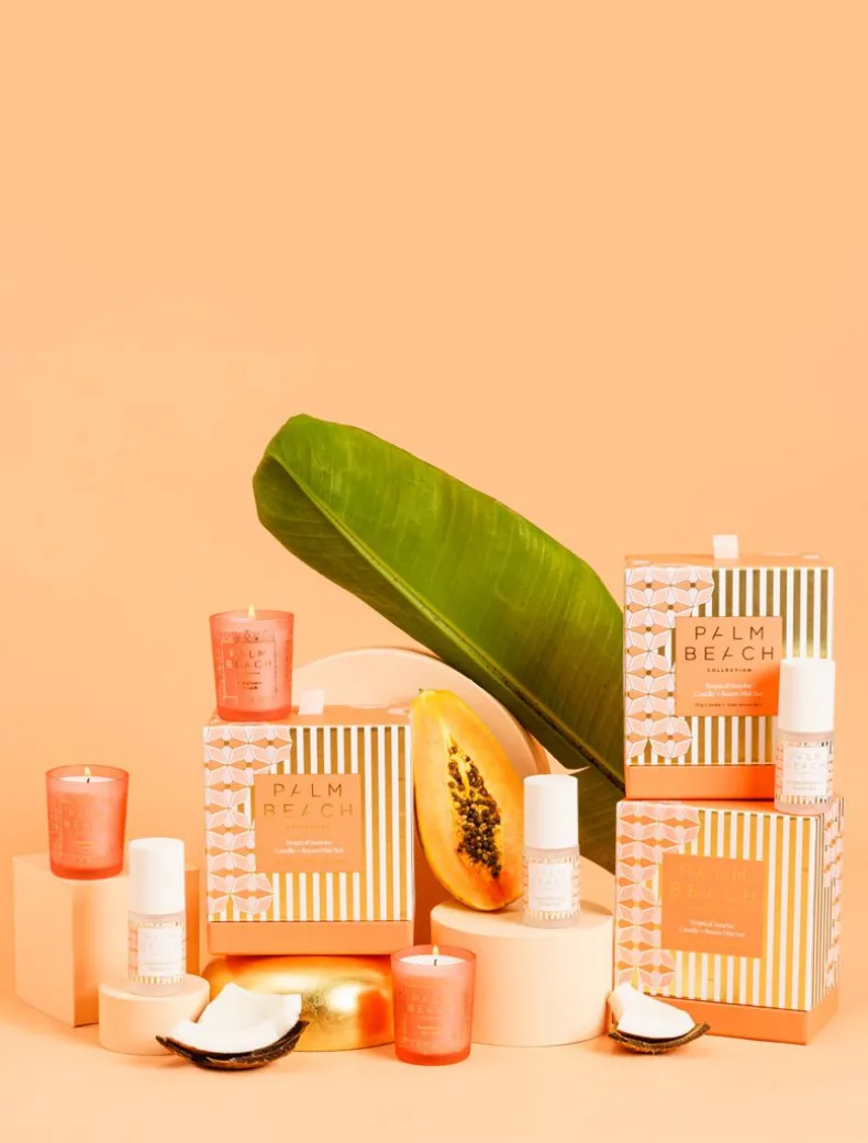 Palm Beach Candle and Room Mist Set Tropical Sunrise - FINAL SALE