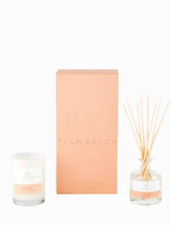 Palm Beach Watermelon Mini Candle And Diffuser Gift Set
