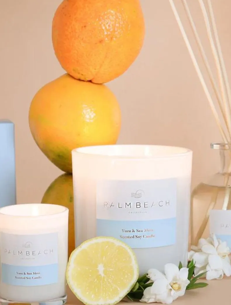 Palm Beach Yuzu and Sea Moss Candle 420G